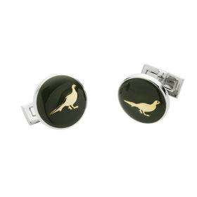 Laksen Pheasant Cufflinks