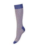 House Of Cheviot Ladies Gingham Socks-1