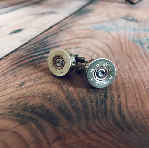 J Boult Cartridge Cufflinks 12 Bore