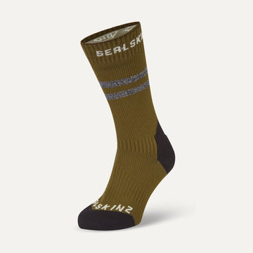Sealskinz Runton Waterproof Cold Weather Mid Length Hydrostop Sock - 0