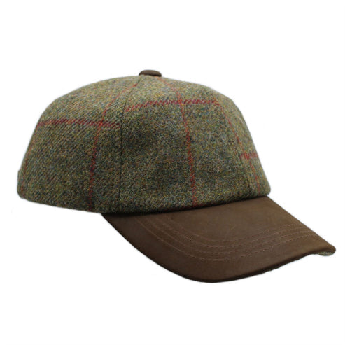 Heather Hats Tyndrum Tweed Baseball Hat