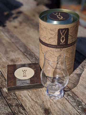J Boult Whisky Coaster Gift Set