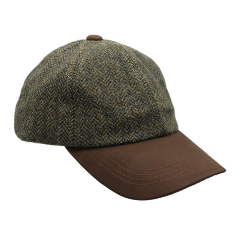 Heather Hats Sutton Tweed Baseball Cap