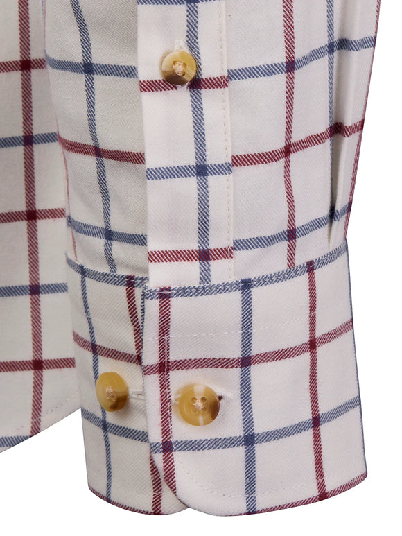 Laksen Gable Brushed Cotton Shirt Sporting Fit