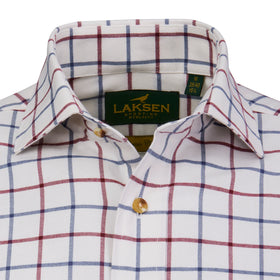 Laksen Gable Brushed Cotton Shirt Sporting Fit - 0