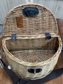 Woven Wicker Cartridge Bag with Shoulder Strap-2