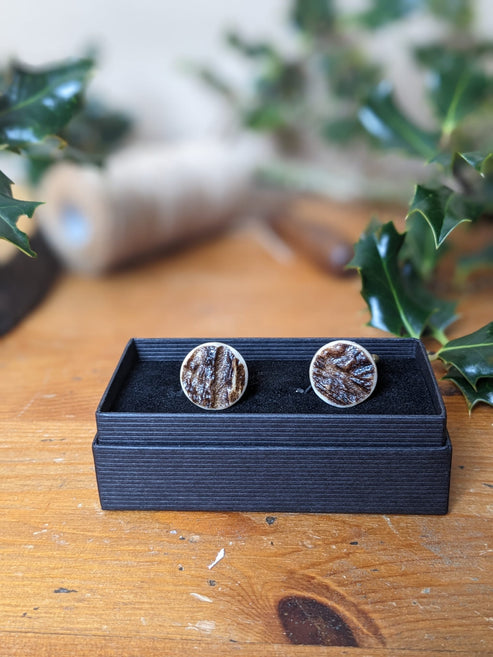 J Boult Antler Cufflinks
