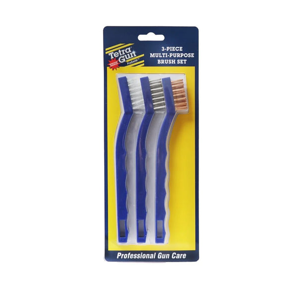 Tetra 3 Piece Multi Purpose Brush Set