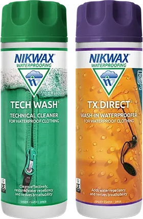 Nikwax Tech Wash® & TX.Direct® Wash-in 2pk