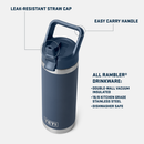 Yeti Rambler® 18oz Straw Bottle-8