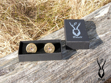 J Boult Cartridge Cufflinks 12 Bore - 0
