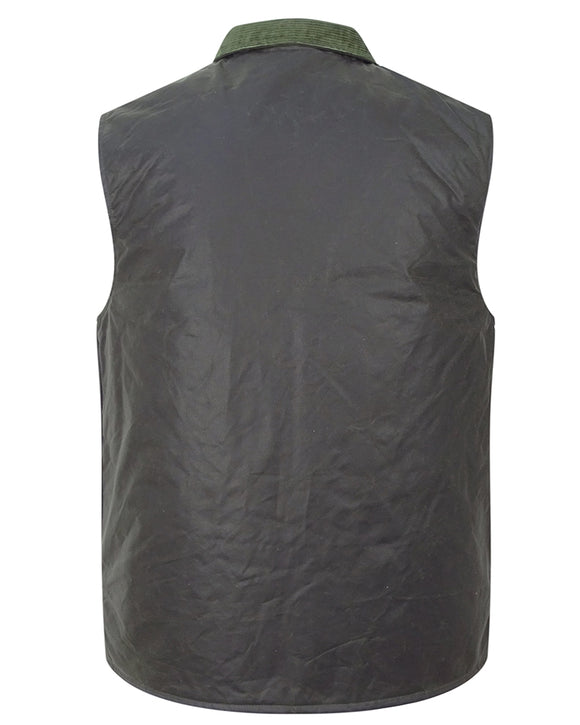 Hoggs of Fife Padded Waxed Waistcoat