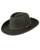 Hoggs of Fife Perth Crushable Felt Hat-1