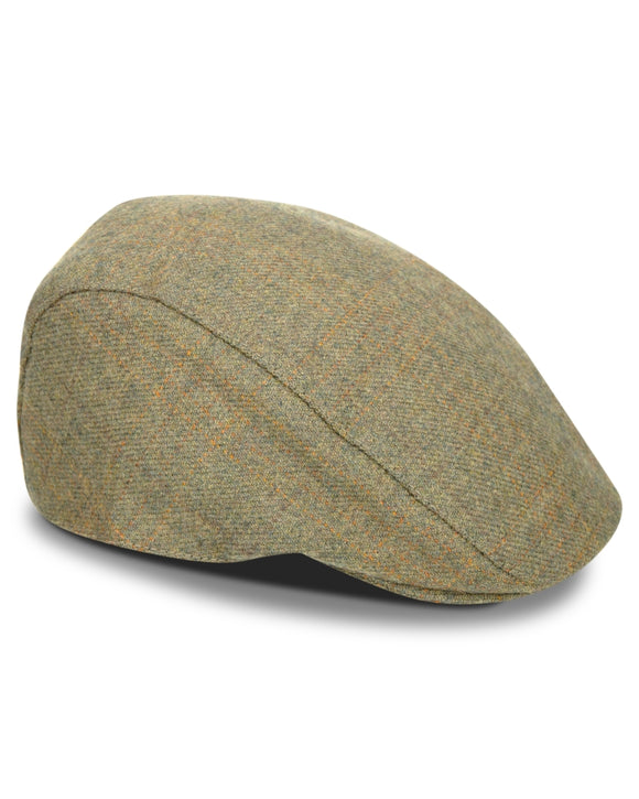 Hoggs of Fife Kinloch Waterproof Tweed Cap