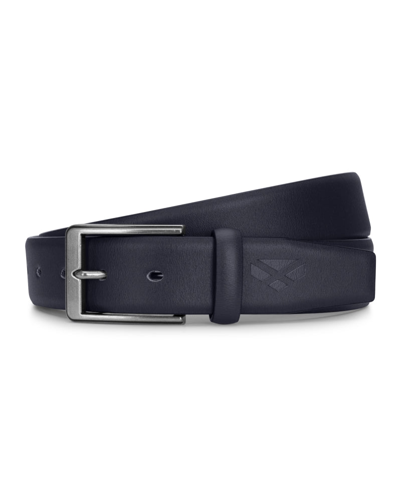 Hoggs of Fife Feathered Edge Leather Belt - 0