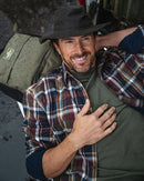 Hoggs of Fife Arran Micro Fleece Lined Shirt-2