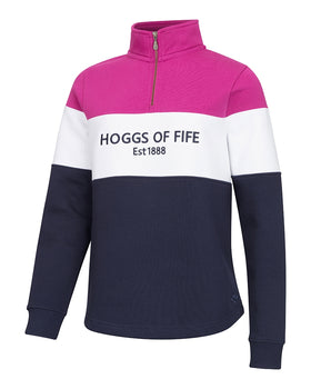 Hoggs of fife Dumfries Ladies 1/4 Zip