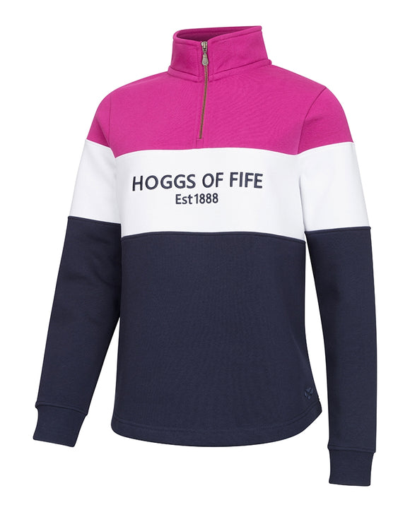 Hoggs of fife Dumfries Ladies 1/4 Zip