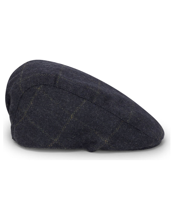 Hoggs of Fife Windowpane Waterproof Tweed Hat