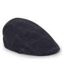 Hoggs of Fife Windowpane Waterproof Tweed Hat-2