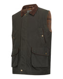 Hoggs of Fife Maxton Padded Waxed Waistcoat-1