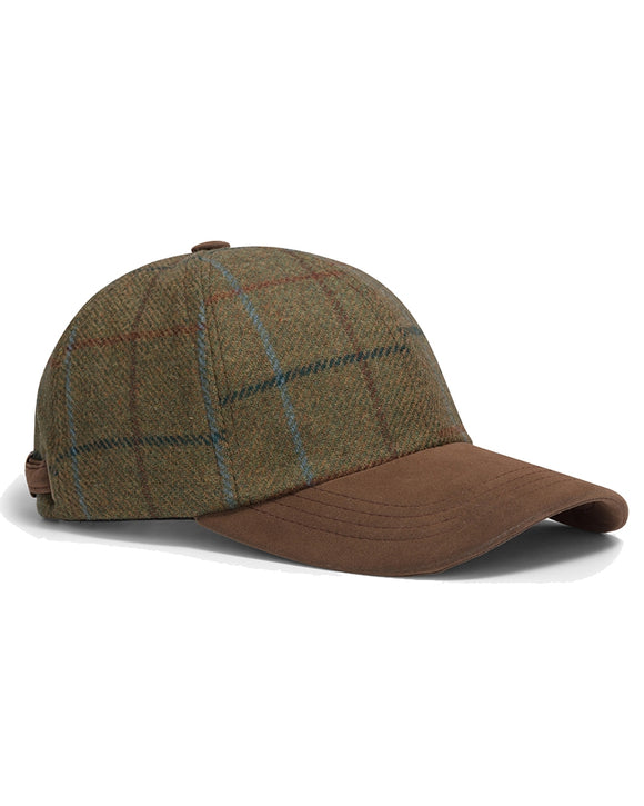 Hoggs Of Fife Kingussie Tweed Baseball Cap