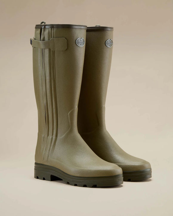 Le Chameau Chasseur Neoprene Lined Wellington Boot