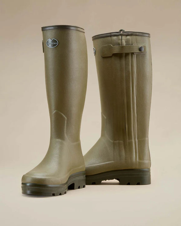 Le Chameau Chasseur Neoprene Lined Wellington Boot