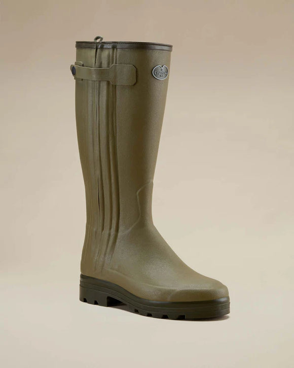 Le Chameau Chasseur Neoprene Lined Wellington Boot
