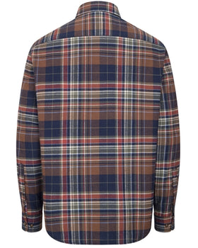 Hoggs of fife Pitreavie Flannel Check Shirt - 0