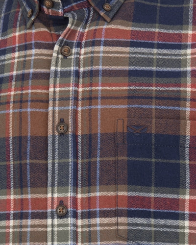 Hoggs of fife Pitreavie Flannel Check Shirt