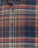 Hoggs of fife Pitreavie Flannel Check Shirt-3