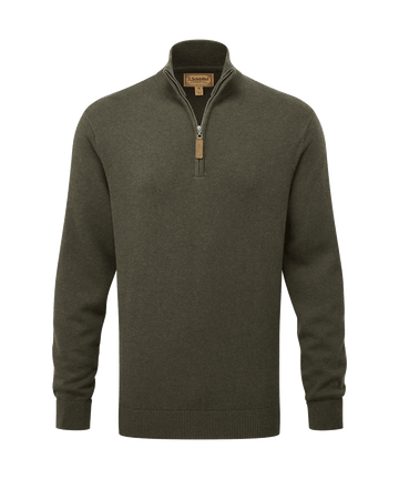Schoffel Calton Cotton Cashmere 1/4 Zip
