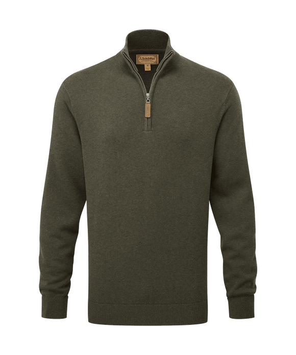 Schoffel Calton Cotton Cashmere 1/4 Zip