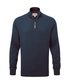 Schoffel Calton Cotton Cashmere 1/4 Zip - 0